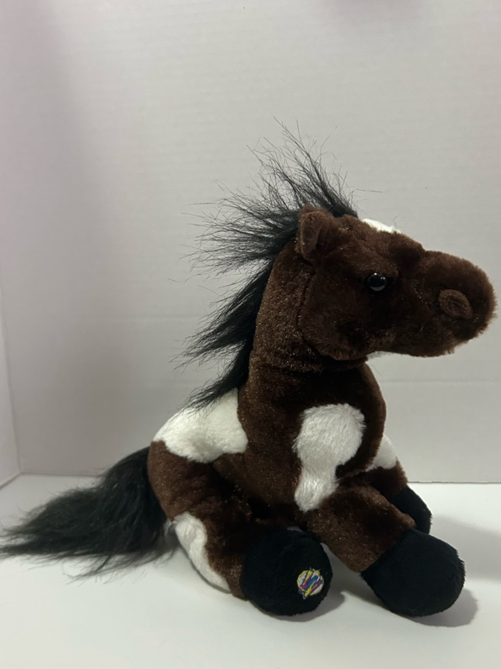 2/$25 🧸 Webkinz Pinto Horse Plush Brown & White No Code